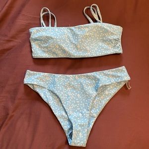 Ditsy Floral Tie Shoulder Bikini